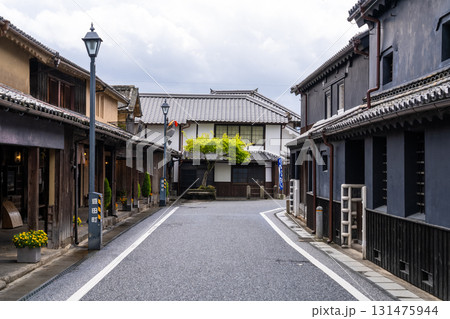 《大分県》豆田町商店街・伝統的な古い町並み 131475944