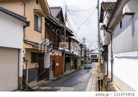 《大分県》豆田町商店街・伝統的な古い町並み 《大分県》豆田町商店街・伝統的な古い町並み 131475958