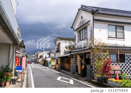《大分県》豆田町商店街・伝統的な古い町並み 131475959