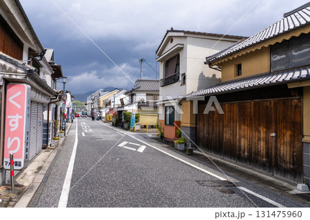 《大分県》豆田町商店街・伝統的な古い町並み 《大分県》豆田町商店街・伝統的な古い町並み 131475960