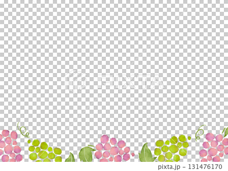 葡萄的水彩插圖 131476170