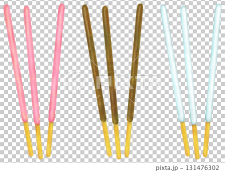 巧克力棒插圖集 巧克力棒插圖集 131476302
