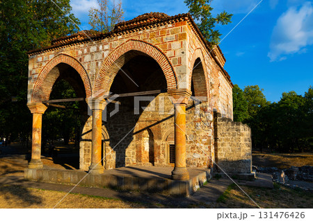 walls and arches of Bali-Bey Mosque walls and arches of Bali-Bey Mosque 131476426
