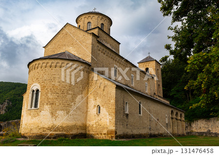 View of the Orthodox Monastery of Sopocani 131476458