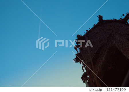 三重県　名松線と給水塔の風景 131477109