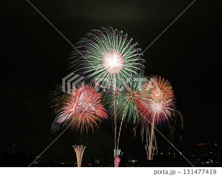 夜空に咲く花火 131477419