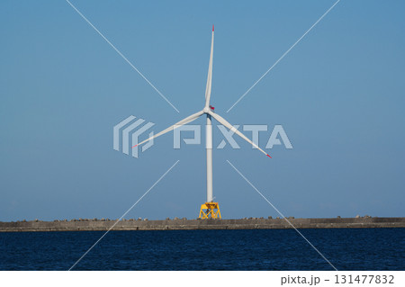 北海道 石狩の洋上風力発電 北海道 石狩の洋上風力発電 131477832