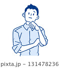 困る男性 131478236