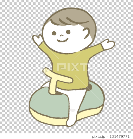 孩子很高興有廁所 孩子很高興有廁所 131479771