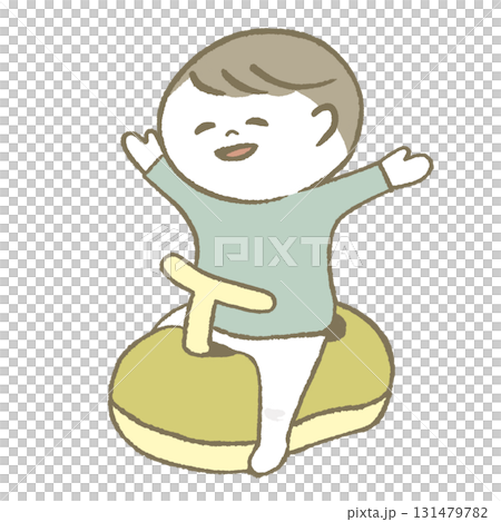 トイレが出来て喜ぶ子供 131479782