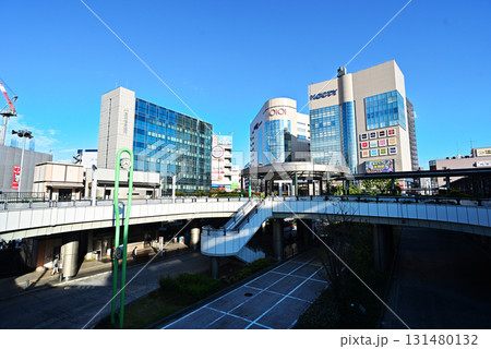 溝の口駅前風景 131480132