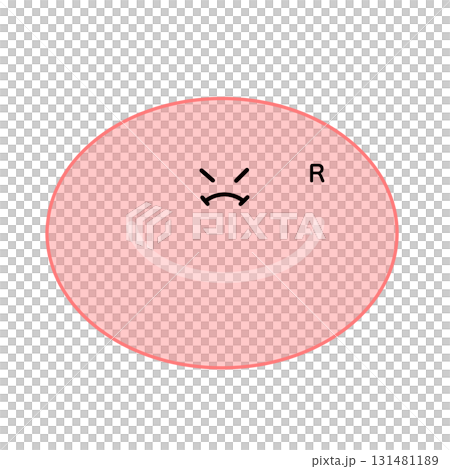 怒る赤血球のキャラクターイラスト 131481189