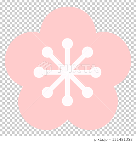 簡單的梅花插圖-1-3 簡單的梅花插圖-1-3 131481358