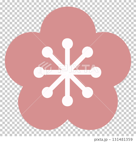 簡單的梅花插圖-1-4 簡單的梅花插圖-1-4 131481359