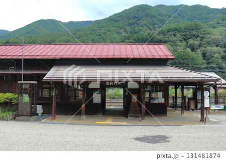 中央本線（中央西線）奈良井駅正面（長野県塩尻市） 131481874