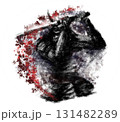武士と刀 131482289
