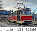 チェコ　プラハ　路面電車 131482366