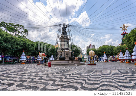 Largo Sao Sebastiao Square in Manaus, Amazonas, Brazil Largo Sao Sebastiao Square in Manaus, Amazonas, Brazil 131482525
