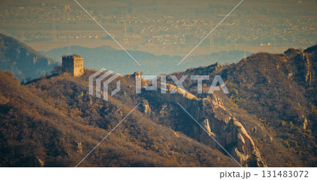 Outlook Over Beijing: The Great Wall Towering Above Outlook Over Beijing: The Great Wall Towering Above 131483072