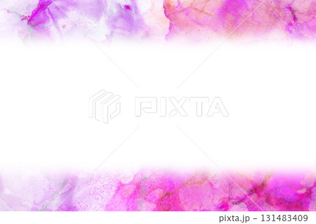 可愛いフレーム 水彩 ふわふわ 水彩風 可愛いフレーム 水彩 ふわふわ 水彩風 131483409