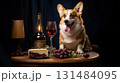 美味しそうな犬コーギー 131484095