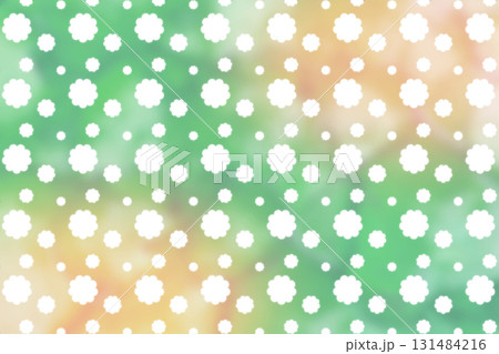 水玉の背景 花柄 フラワー柄 水玉の背景 花柄 フラワー柄 131484216