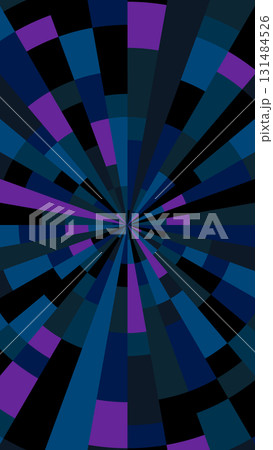 集中線 モザイク柄の背景イメージ 集中線 モザイク柄の背景イメージ 131484526