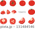 新鮮なトマトのベクターイラスト 131484546