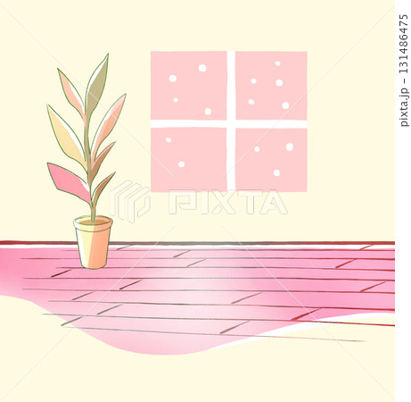 暖かそうな室内 窓 暖かそうな室内 窓 131486475