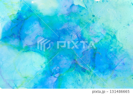 綺麗な背景素材　水彩　大理石 131486665