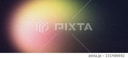 Grainy texture background, yellow green pink glowing abstract color gradient shape, dark noisy banner header poster flyer brochure cover design Grainy texture background, yellow green pink glowing abstract color gradient shape, dark noisy banner header poster flyer brochure cover design 131486692