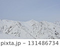 白馬八方尾根スキー場　冬の白馬三山 131486734