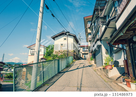 坂のある風景【伊那市高遠町】 坂のある風景【伊那市高遠町】 131486973