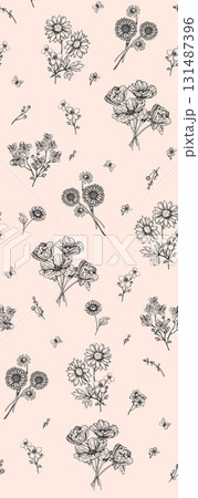 Assorted Hand painted Floral Animal And Scenic Patterned Decorative Paper Collection 131487396