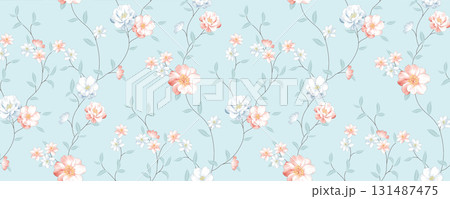 Assorted Hand painted Floral Animal And Nature Patterned Decorative Paper Collection 131487475