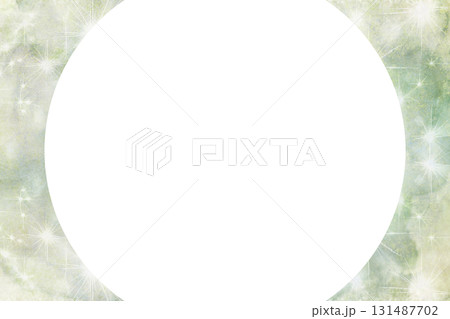 まるフレーム　月　宇宙 131487702