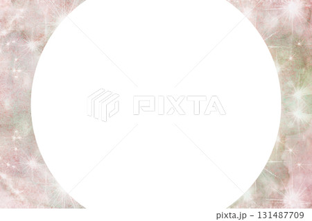 まるフレーム　月　宇宙 131487709