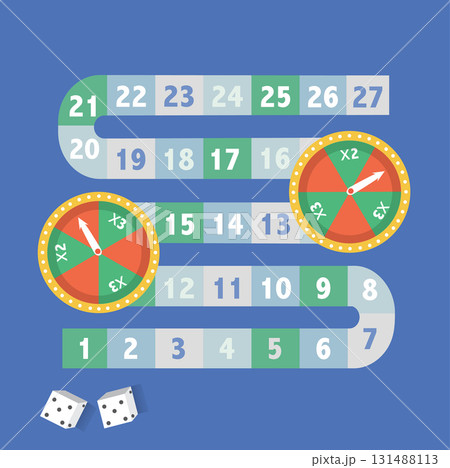 Frame of board game ,Funny frame,snake games,Vector illustrations. Frame of board game ,Funny frame,snake games,Vector illustrations. 131488113