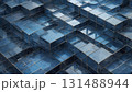 Subtle Metallic Sheen Over Tessellated Modular Matrix 131488944