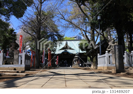 東京都豊島区雑司ヶ谷の雑司ヶ谷鬼子母神堂の風景 131489207