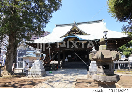 東京都豊島区雑司ヶ谷の雑司ヶ谷鬼子母神堂の風景 131489209