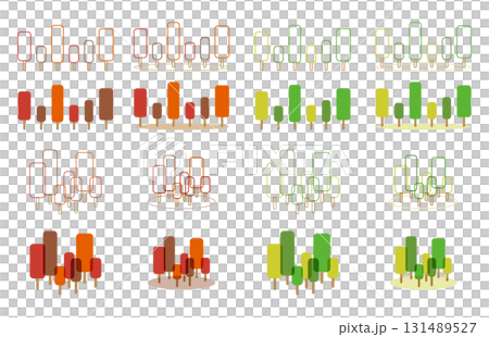 A set of simple and modern abstract trees (forests) A set of simple and modern abstract trees (forests) 131489527