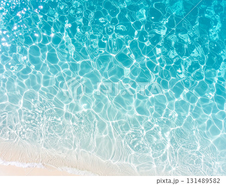 浅瀬の水面パターン 浅瀬の水面パターン 131489582