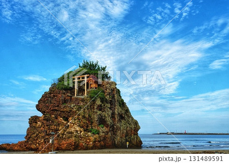 稲佐の浜の弁天島 稲佐の浜の弁天島 131489591