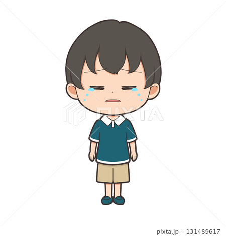 アイコン/男の子/表情差分-泣く アイコン/男の子/表情差分-泣く 131489617