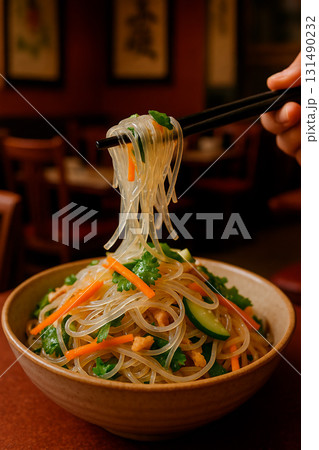 春雨サラダの一口 131490232