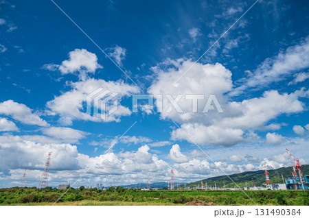 青空に浮かぶ雲 大阪府高槻市 枚方市 青空に浮かぶ雲 大阪府高槻市 枚方市 131490384