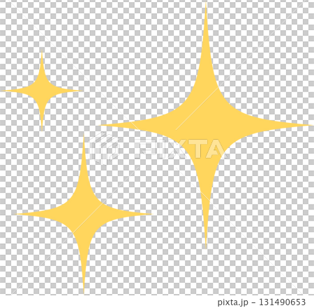 閃閃發光的標記向量插圖素材 閃閃發光的標記向量插圖素材 131490653