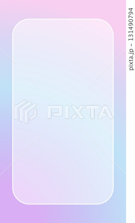 シンプルなグラデーションの背景フレーム 131490794