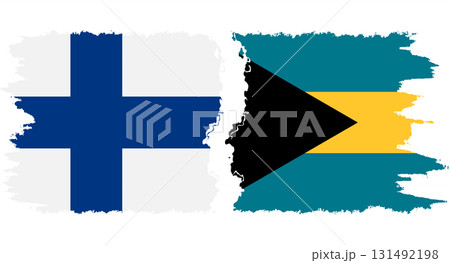 Bahamas and Finland grunge flags connection vector Bahamas and Finland grunge flags connection vector 131492198